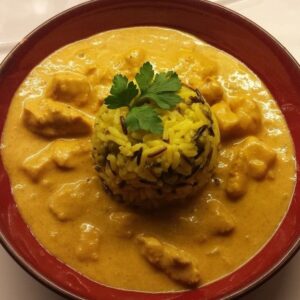 Crevetten Mango Curry