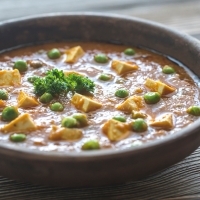 India4U Bern Aloo Mattar – Kartoffeln & Erbsen in Tomatencurry