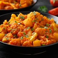 India4U Bern Ghobi Adraki Masala – Cauliflower curry with ginger
