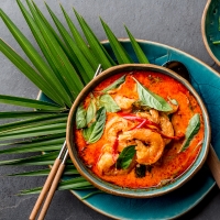 Indische King Prawn Suppe im India4U Bern – würzige Garnelensuppe mit exotischen Aromen